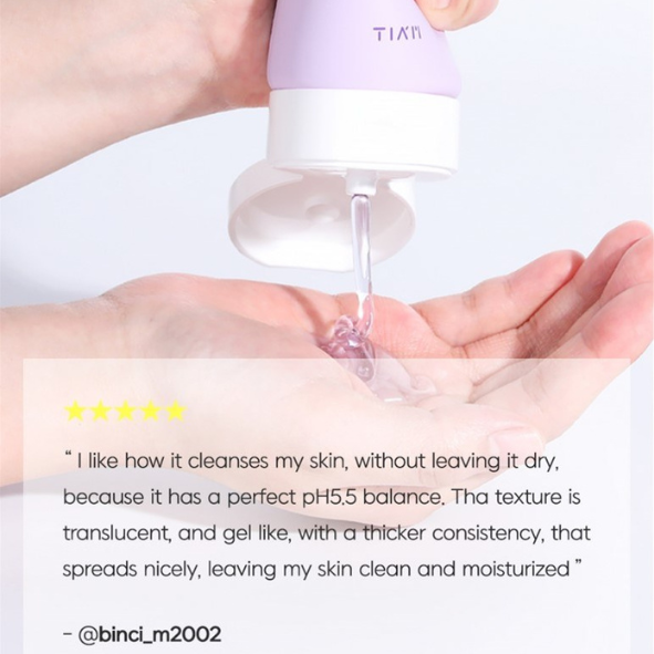 TIA'M - Snail & Azulene Low pH Cleanser 200ml