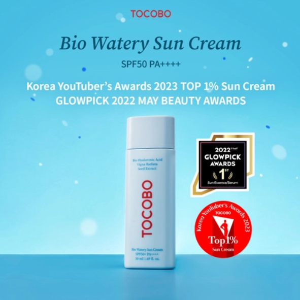 TOCOBO - Bio Watery Sun Cream SPF50+ PA++++ 50ml
