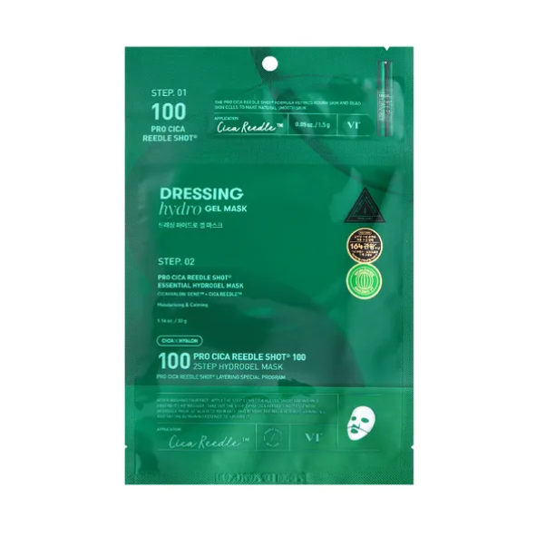 VT Cosmetics - Pro Cica Reedle Shot 100 2Step Hydrogel Mask (1ea)