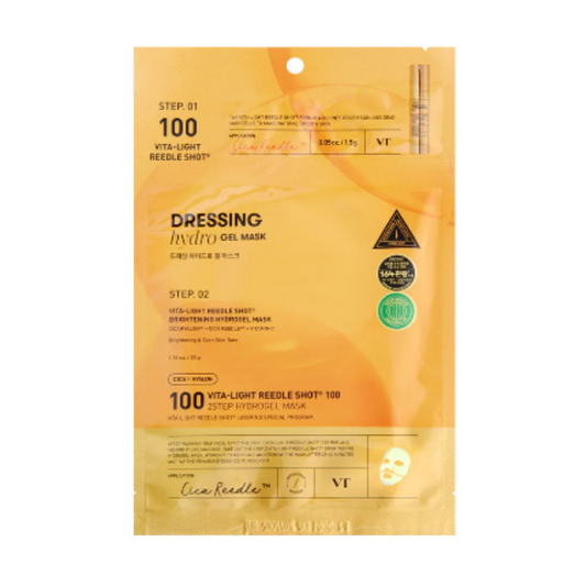 VT Cosmetics - Vita-Light Reedle Shot 100 2Step Mask (1ea)