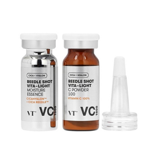 VT Cosmetics - Reedle Shot Vita-Light Toning Essence VC 1000 - 1 gm+9ml