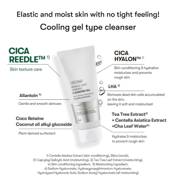 VT Cosmetics - Reedle Shot Synergy Cleansing Gel 150ml