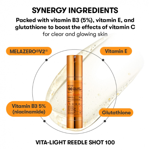 VT Cosmetics - Vita-Light Reedle Shot 100, 50ml