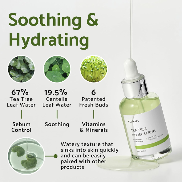 iUNIK - Tea Tree Relief Serum 50ml