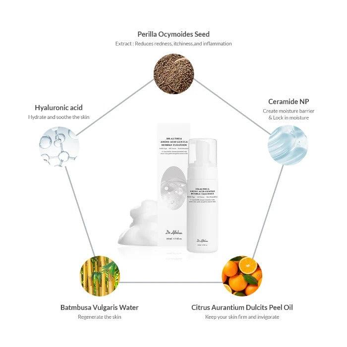 Dr. Althea - Amino Acid Gentle Bubble Cleanser 140ml