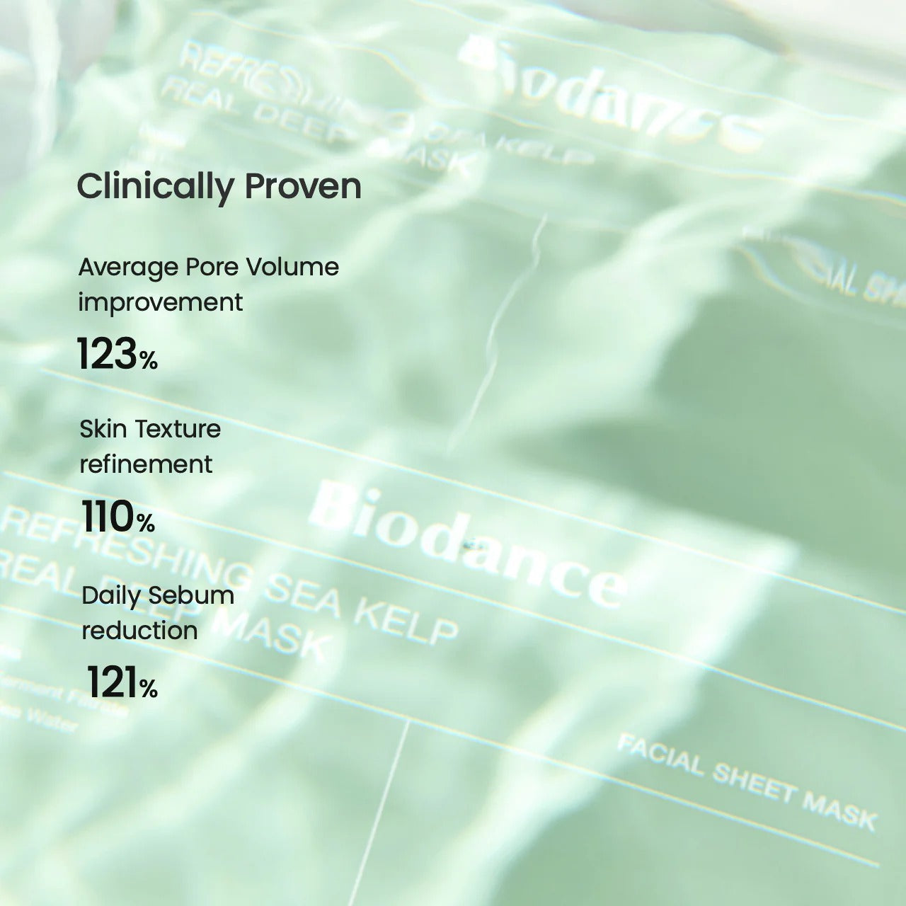 Biodance - Refreshing Sea Kelp Real Deep Mask (4ea)
