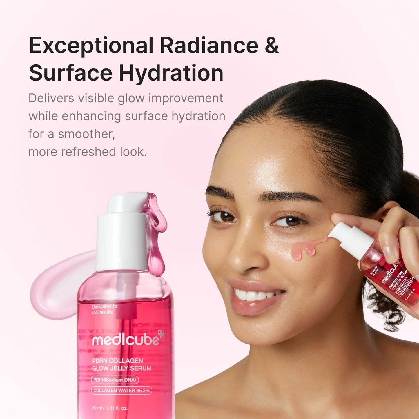 Medicube - PDRN Pink Collagen Glow Jelly Serum 30ml