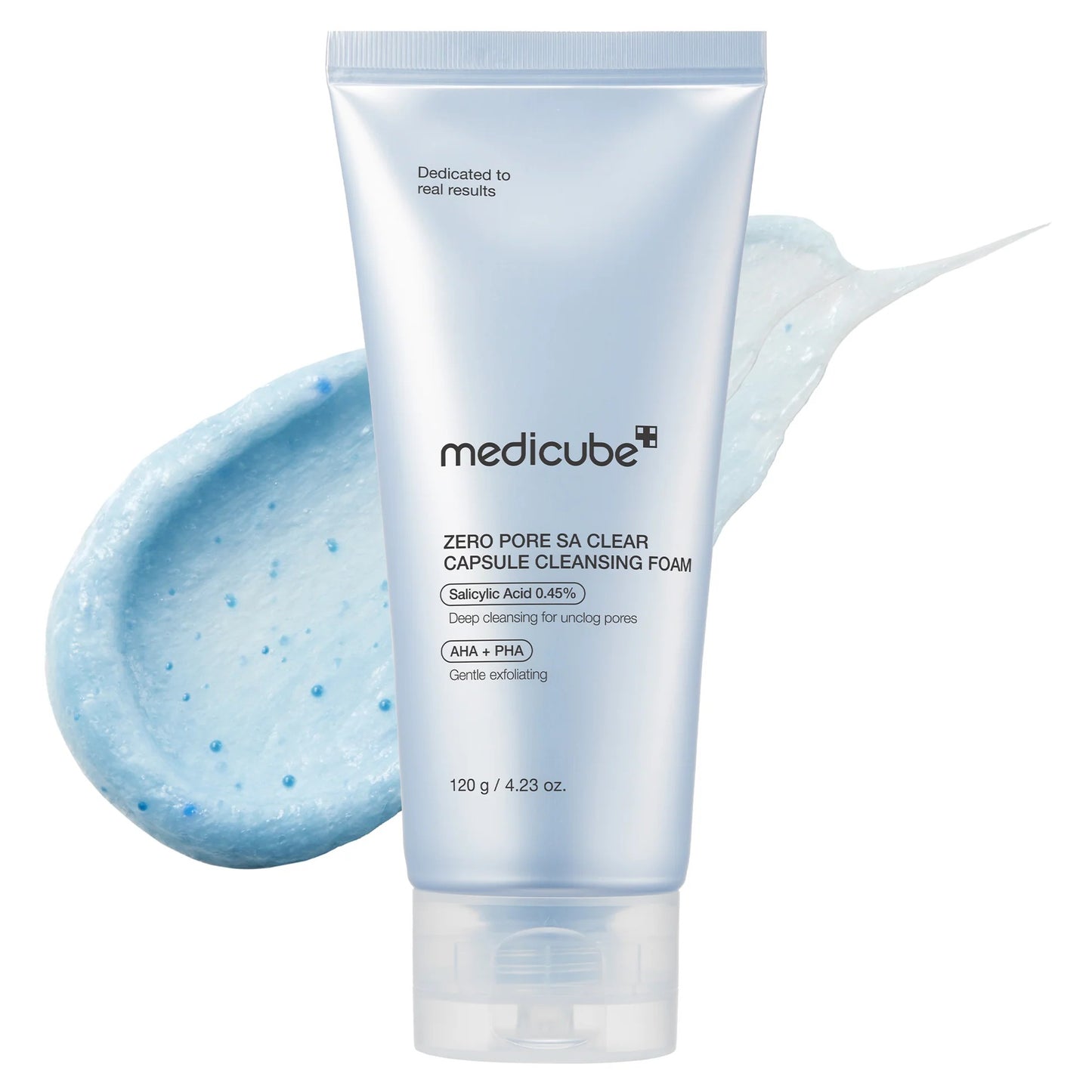 Medicube - Zero Pore SA Clear Capsule Cleansing Foam 120g