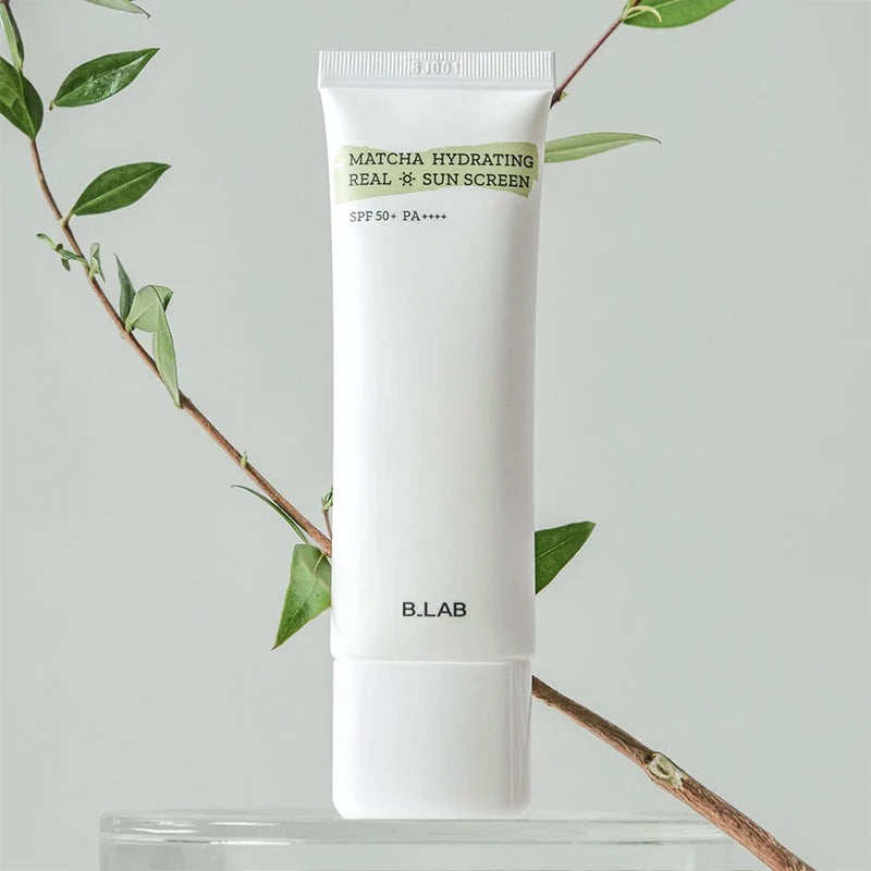 B : Lab - Matcha Hydrating Real Sunscreen SPF50+ PA++++ 50ml