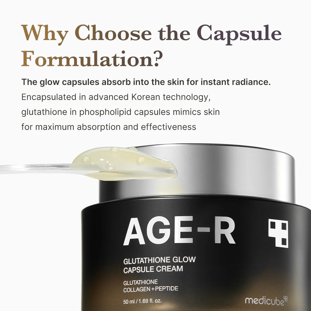 MEDICUBE - AGE-R Glutathione Glow Capsule Cream 50ml