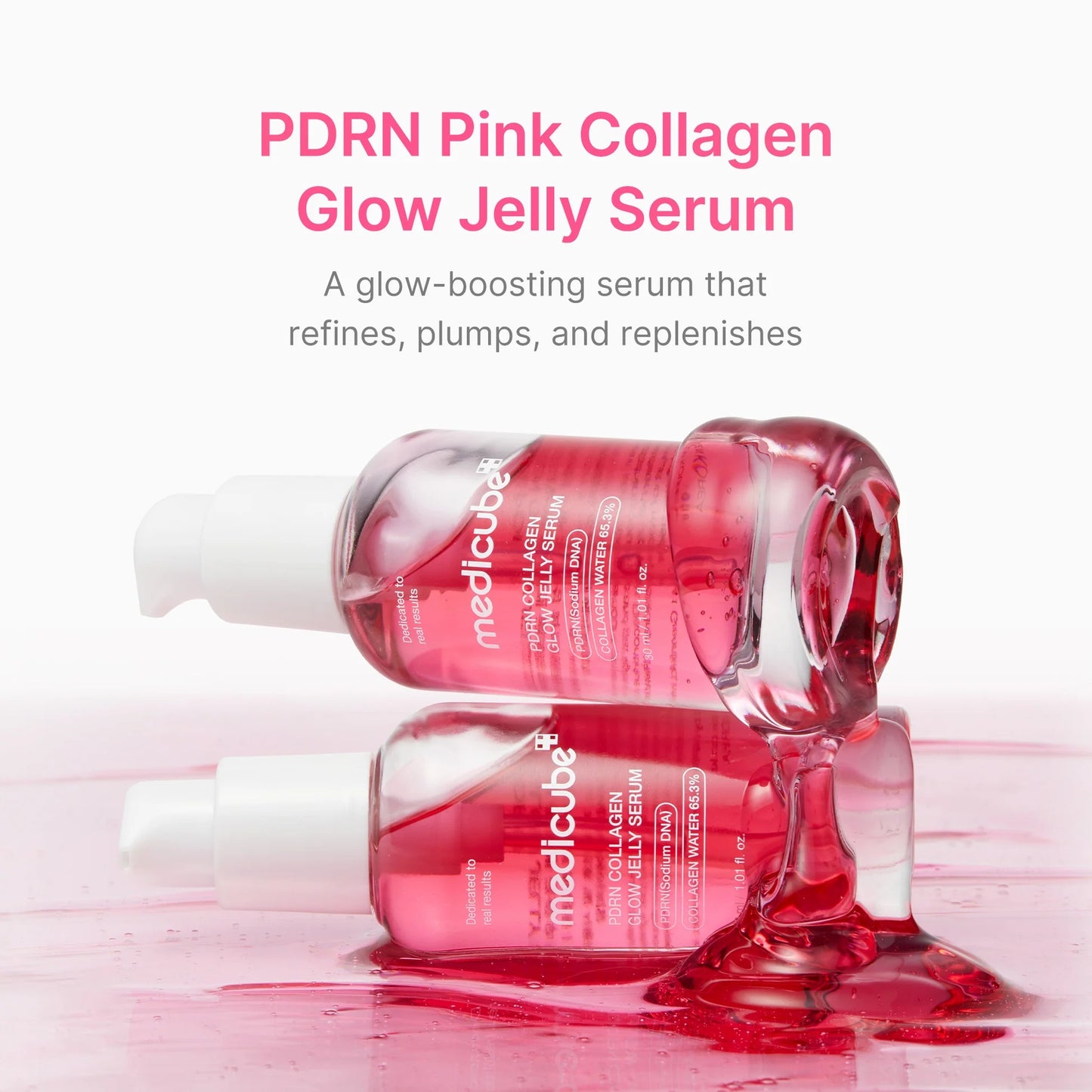 Medicube - PDRN Pink Collagen Glow Jelly Serum 30ml