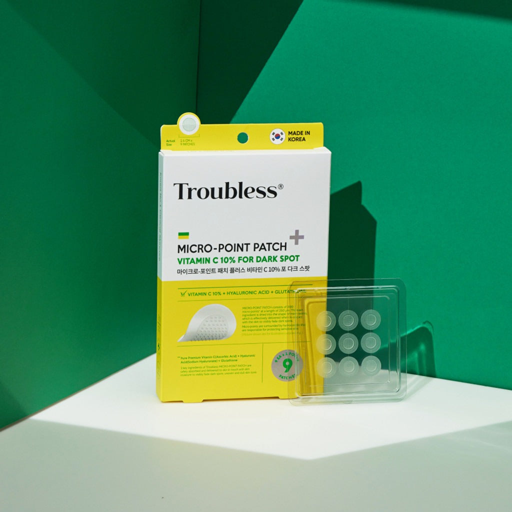 Troubless - Micro-Point Patch Plus Vitamin C 10% 9 Patches