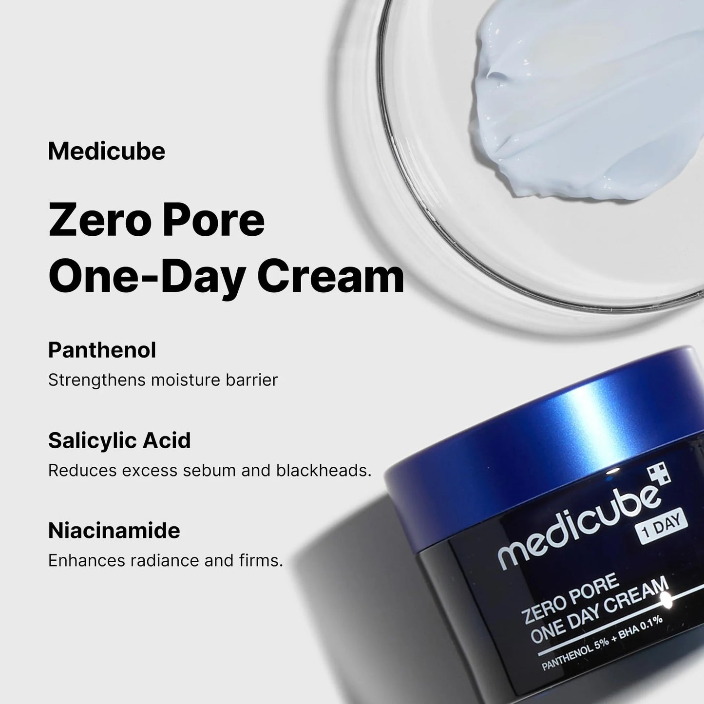 Medicube - Zero pore one day cream 50ml