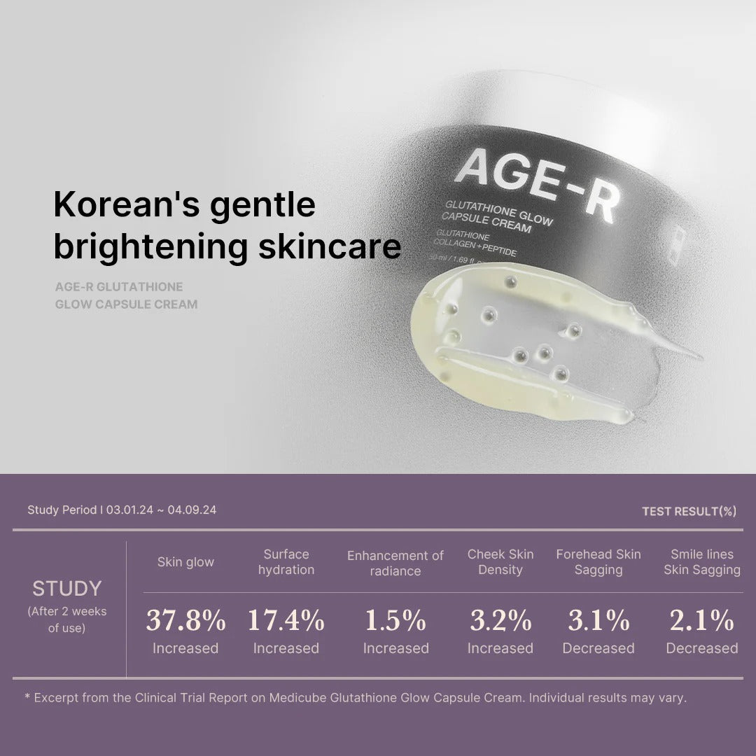 MEDICUBE - AGE-R Glutathione Glow Capsule Cream 50ml
