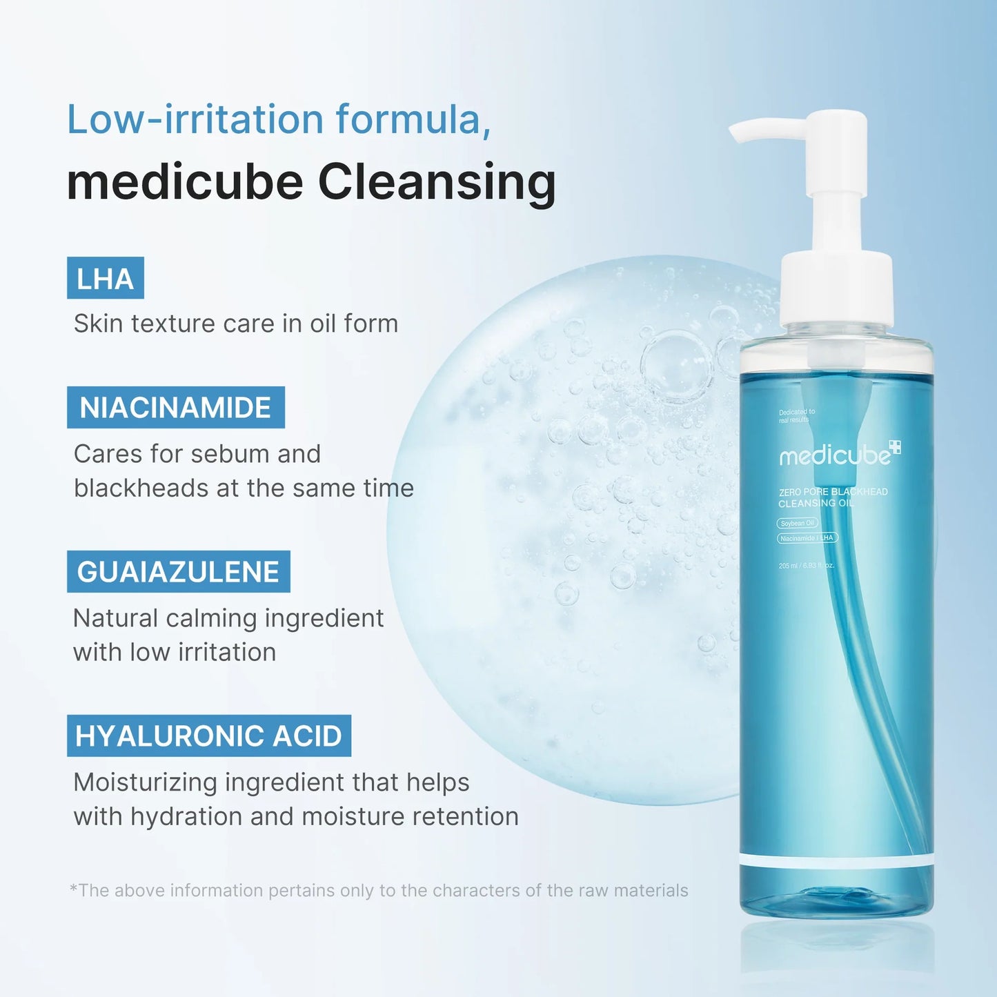 Medicube - Zero Pore Blackhead Deep Cleansing Oil 205ml