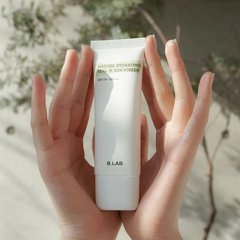 B : Lab - Matcha Hydrating Real Sunscreen SPF50+ PA++++ 50ml