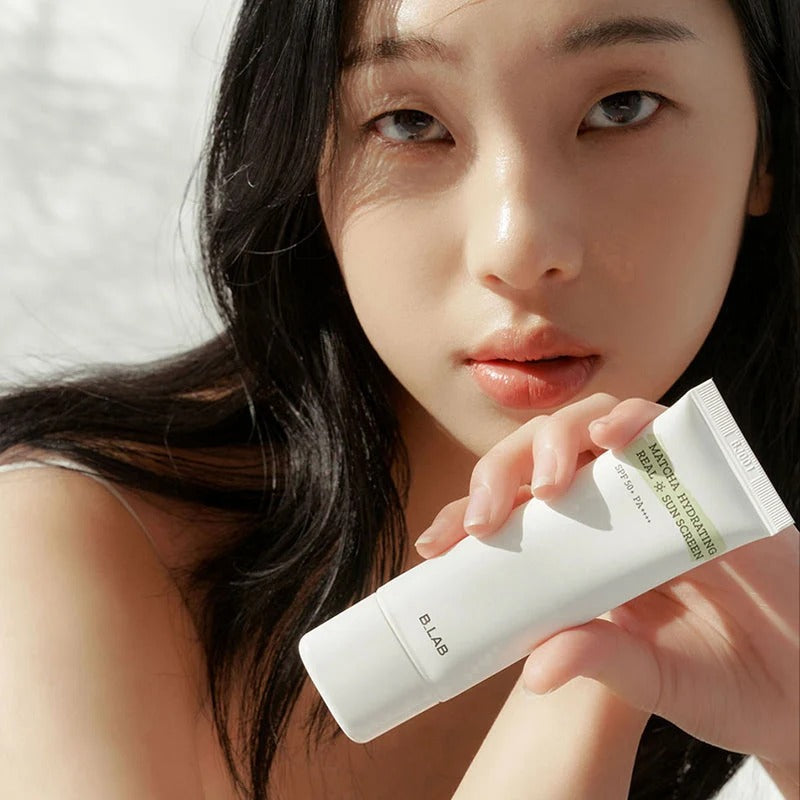 B : Lab - Matcha Hydrating Real Sunscreen SPF50+ PA++++ 50ml
