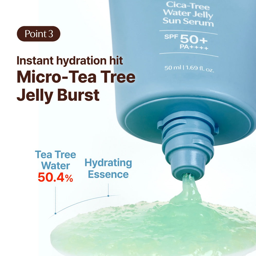 TAGE - Cica-Tree Water Jelly Sun Serum 50ml