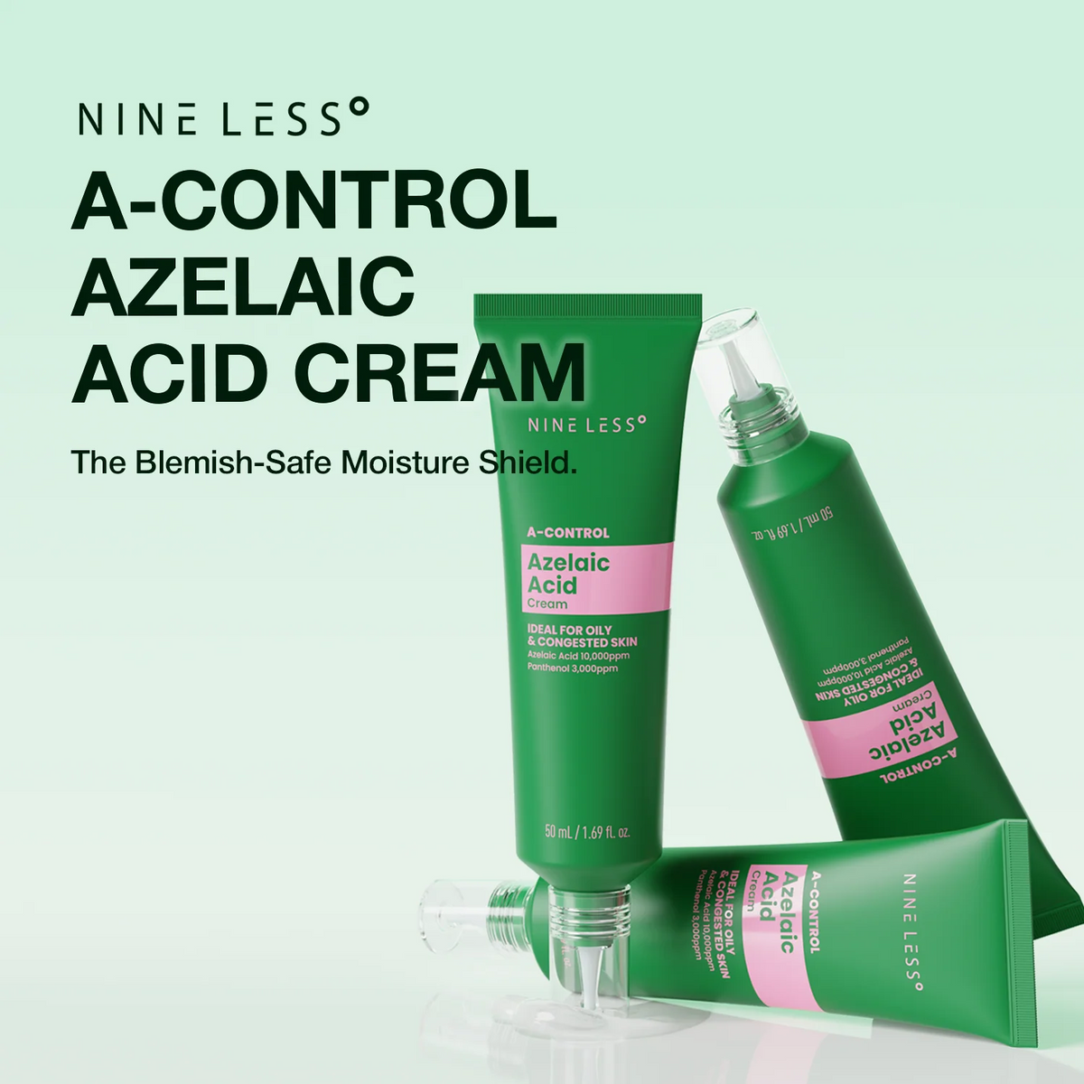 NINELESS - A-CONTROL Azelaic Acid Cream 50ml