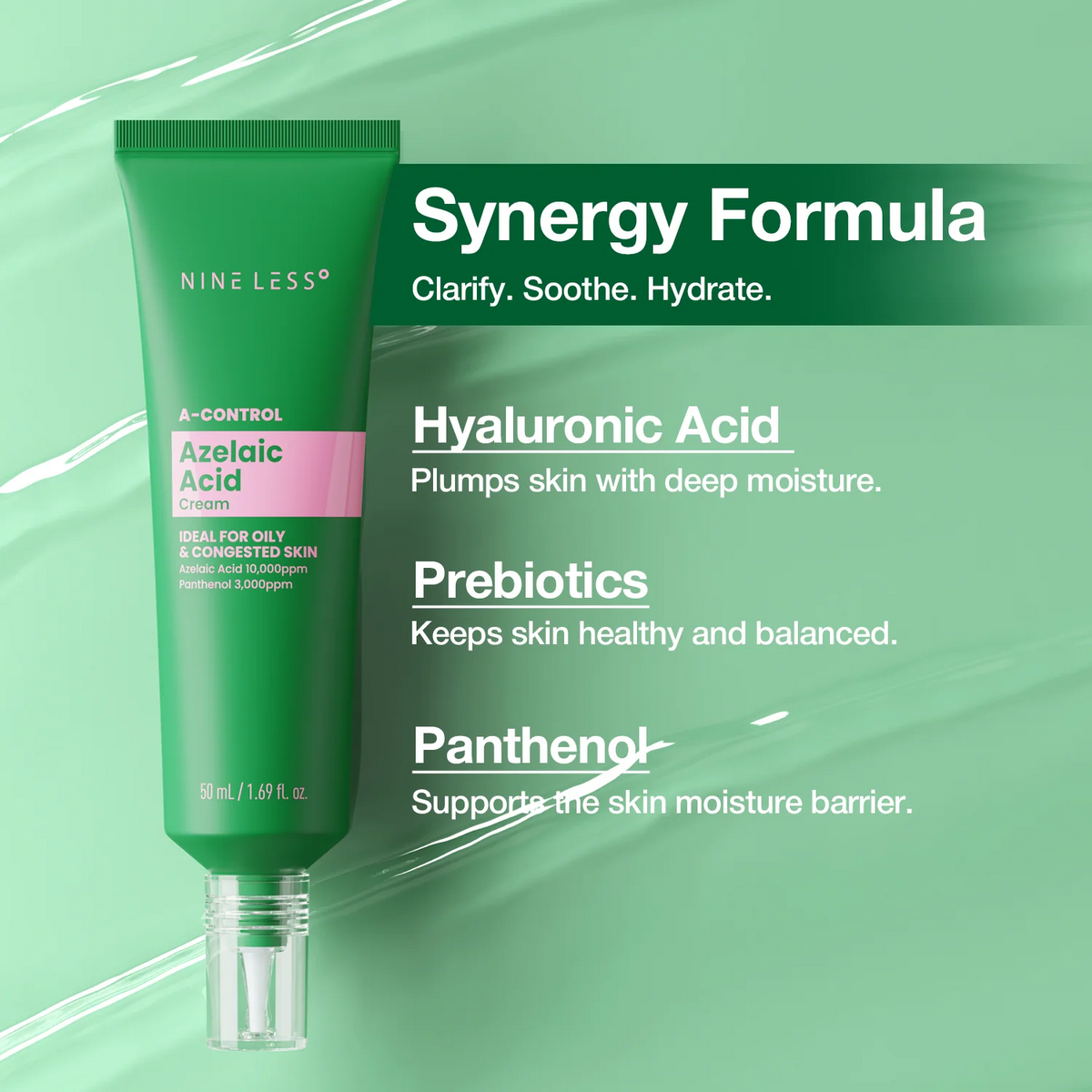 NINELESS - A-CONTROL Azelaic Acid Cream 50ml