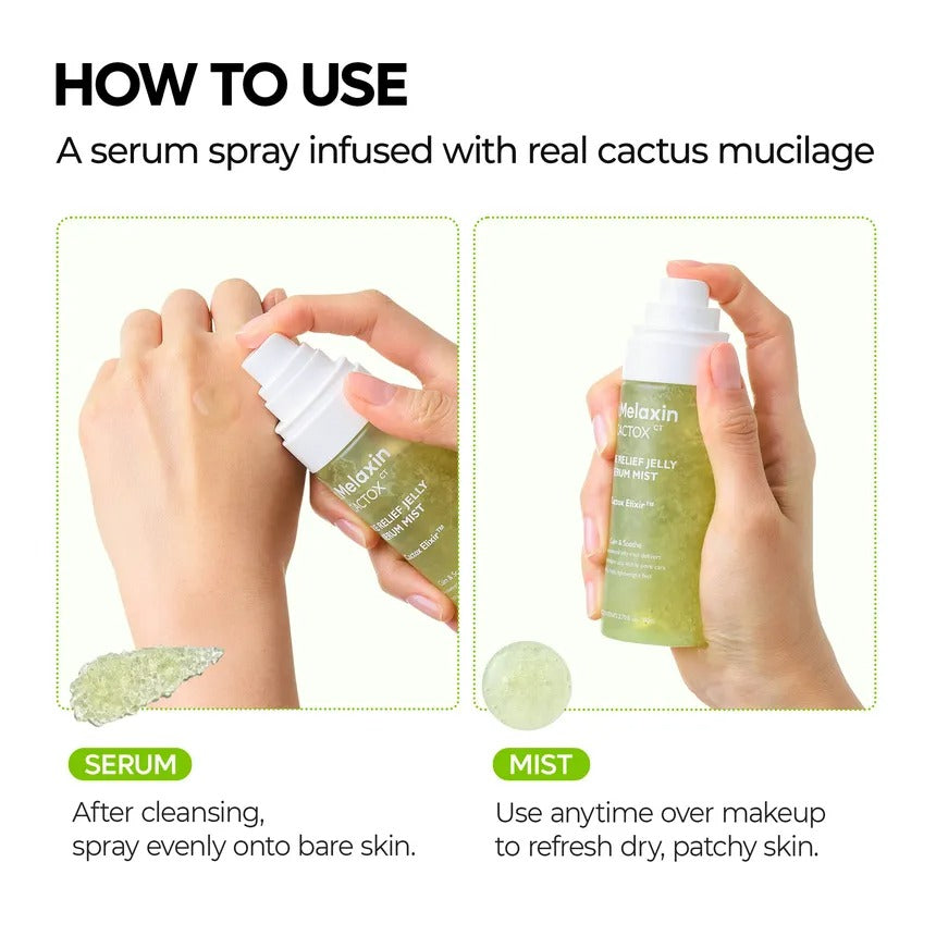Dr.Melaxin - Cactox Pore Relief Jelly Serum Mist 80ml