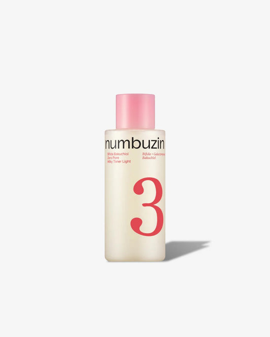 numbuzin - No.3 Bifida bakuchiol zero pore milky toner 200ml