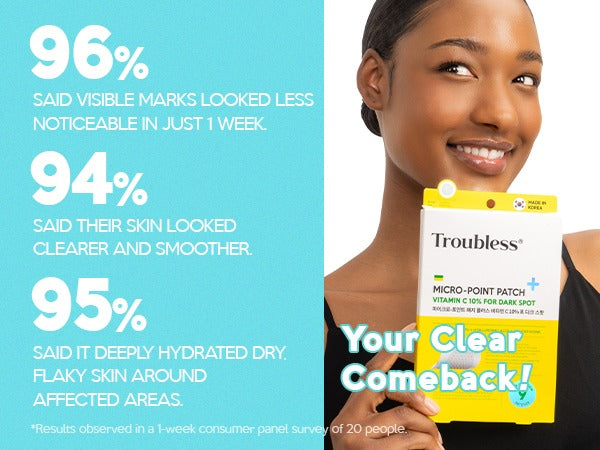 Troubless - Micro-Point Patch Plus Vitamin C 10% 9 Patches
