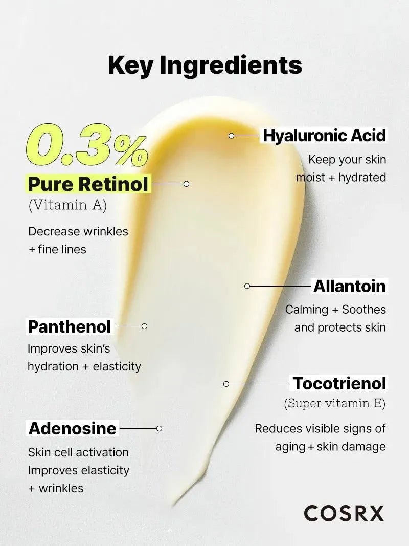 COSRX - The Retinol 0.3 Cream 20ml