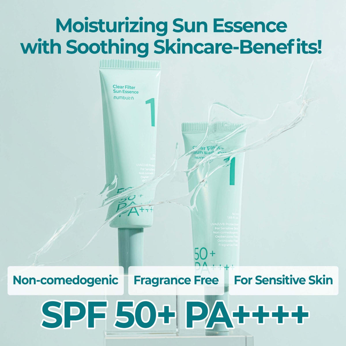 numbuzin - No.1 Clear Filter Sun Essence SPF50+ PA++++