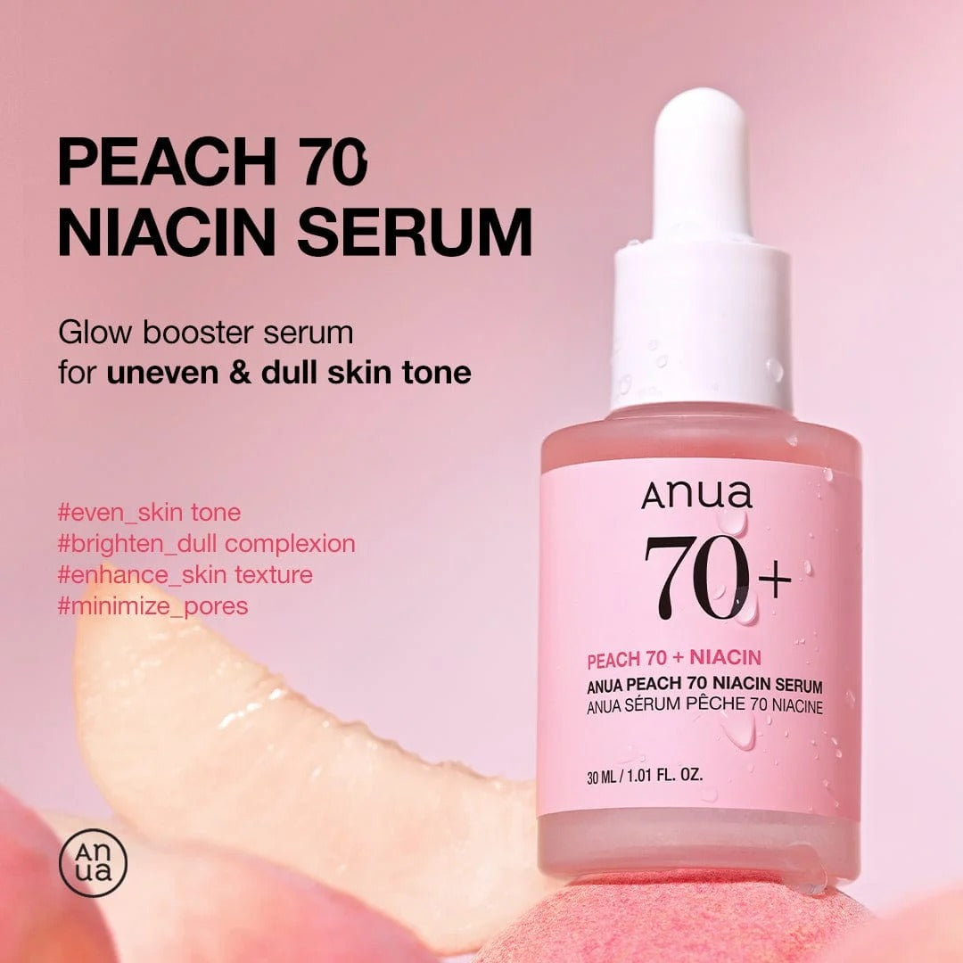 Anua - Peach 70% Niacinamide Serum 30ml