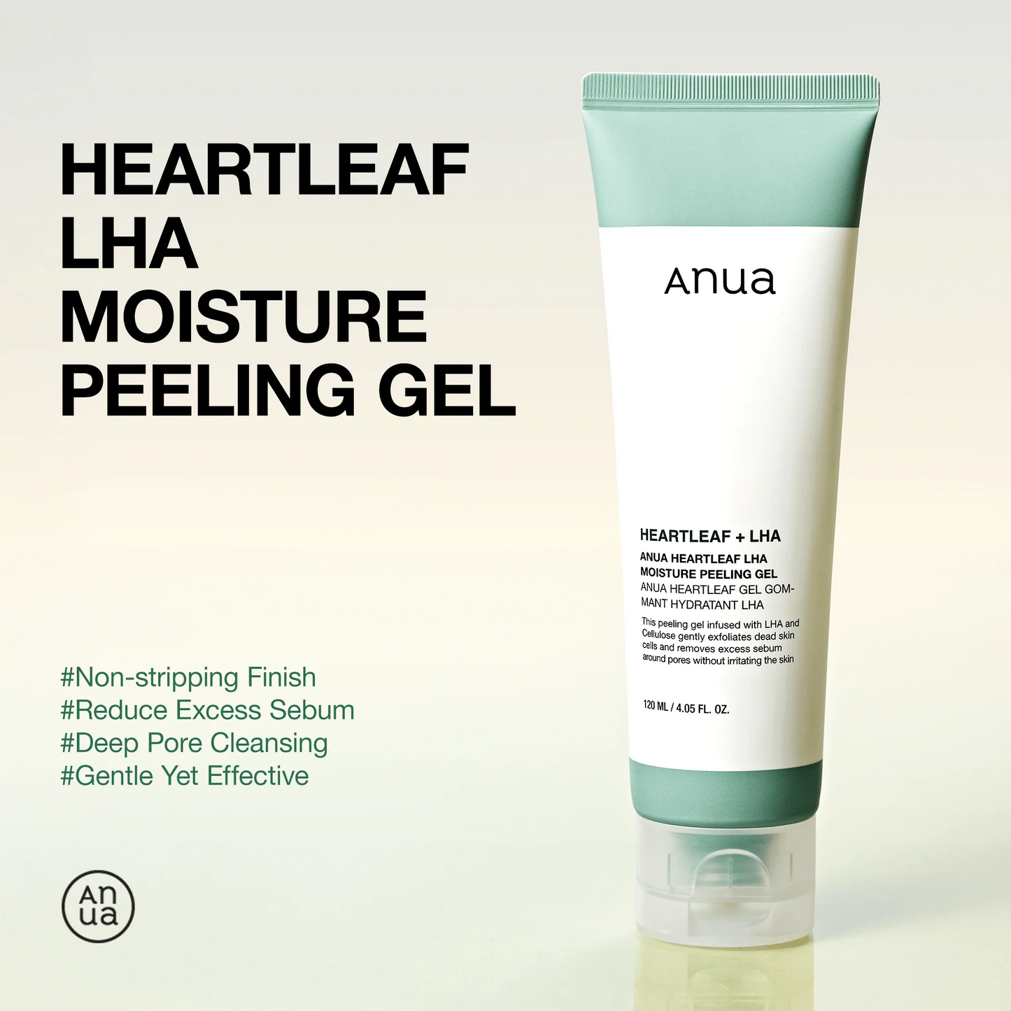 Anua - Heartleaf LHA Moisture Peeling Gel 120ml