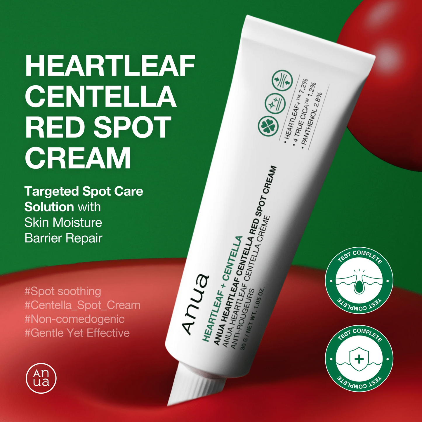 Anua - Heartleaf Centella red spot cream 30g
