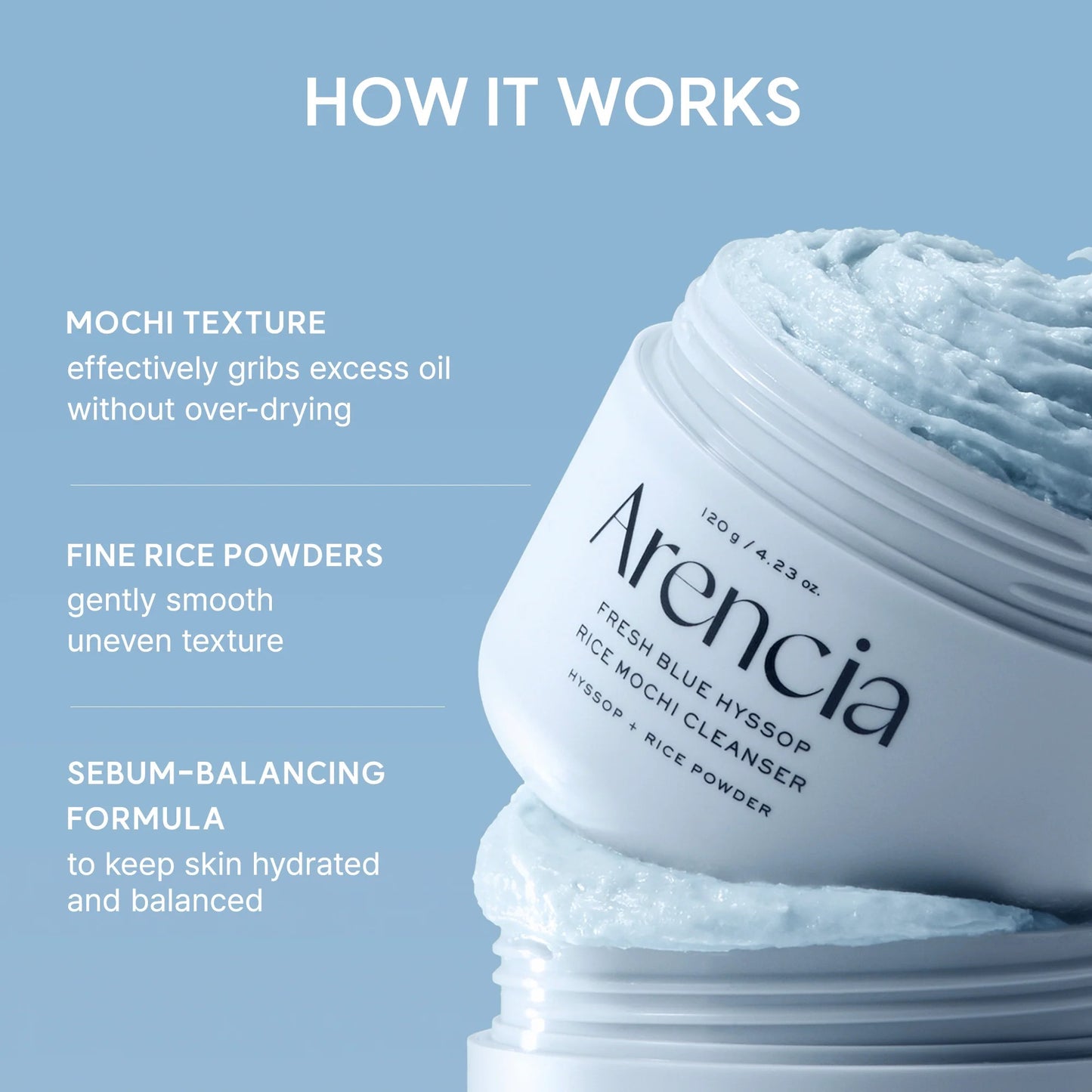 ARENCIA - Blue Hyssop Cleanser 120g