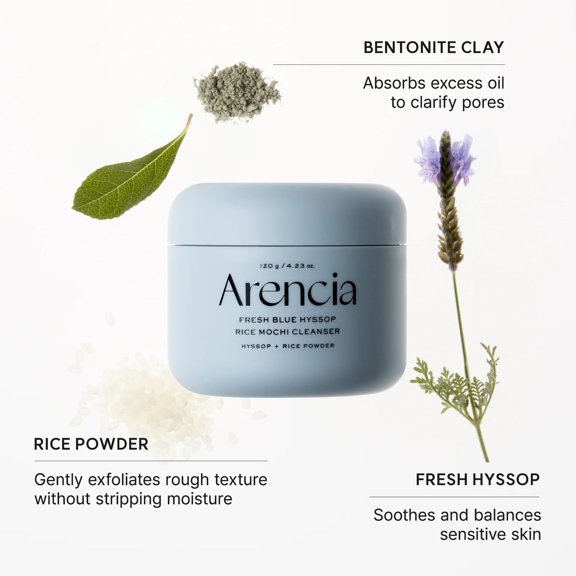ARENCIA - Blue Hyssop Cleanser 120g