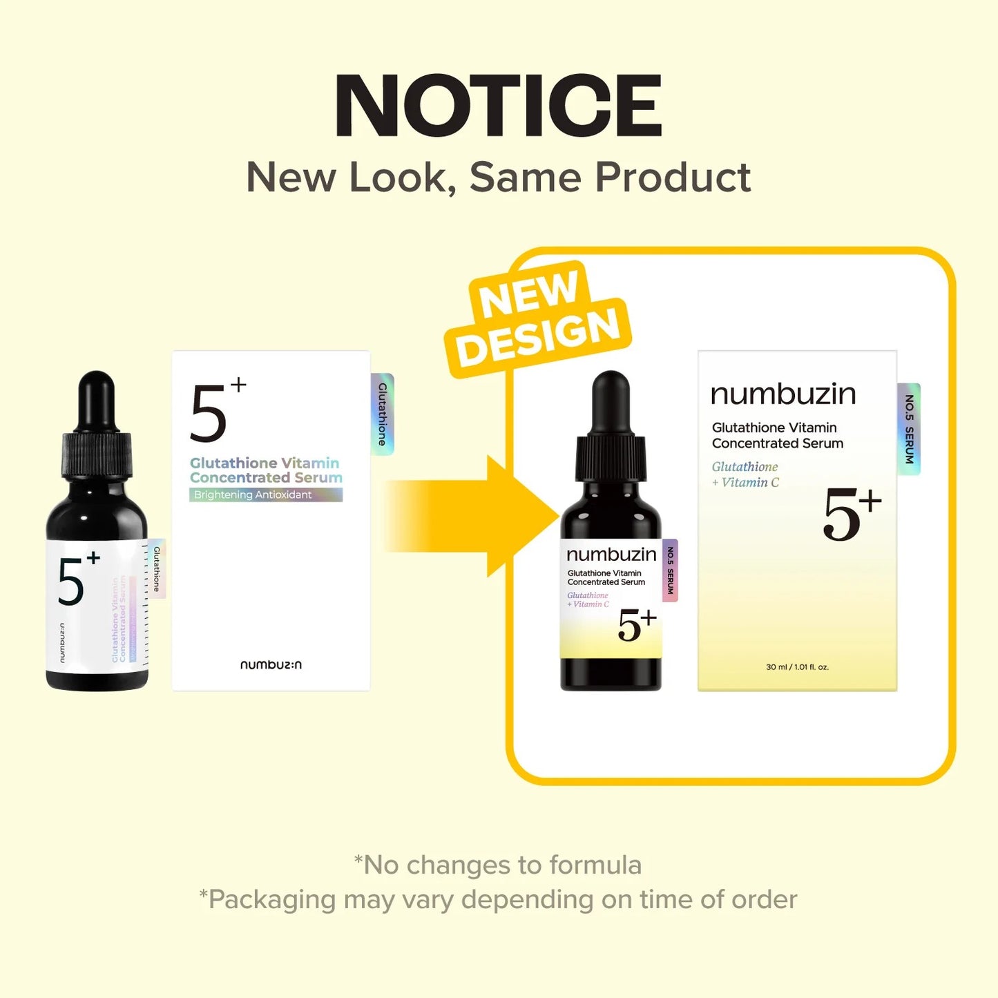 numbuzin  - No.5 Vitamin Concentrated Serum 30ml