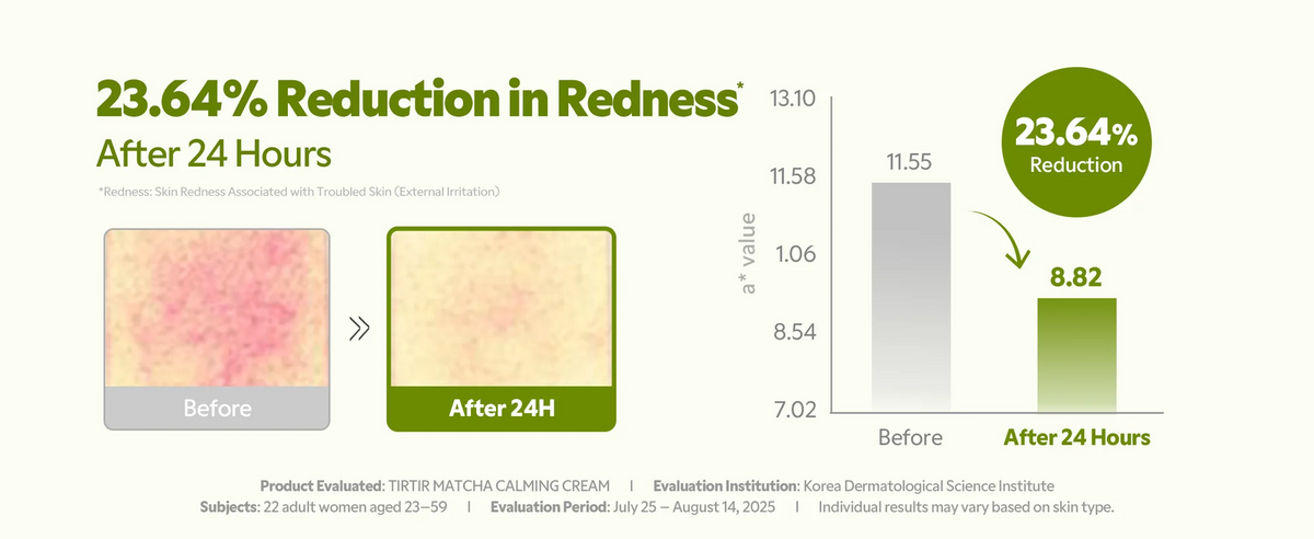 TIRTIR - Matcha Calming Cream 50ml
