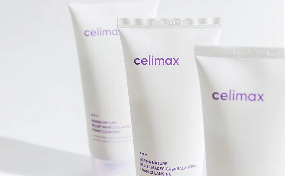 celimax -Derma Nature Relief Madecica pH Balancing Foam Cleansing