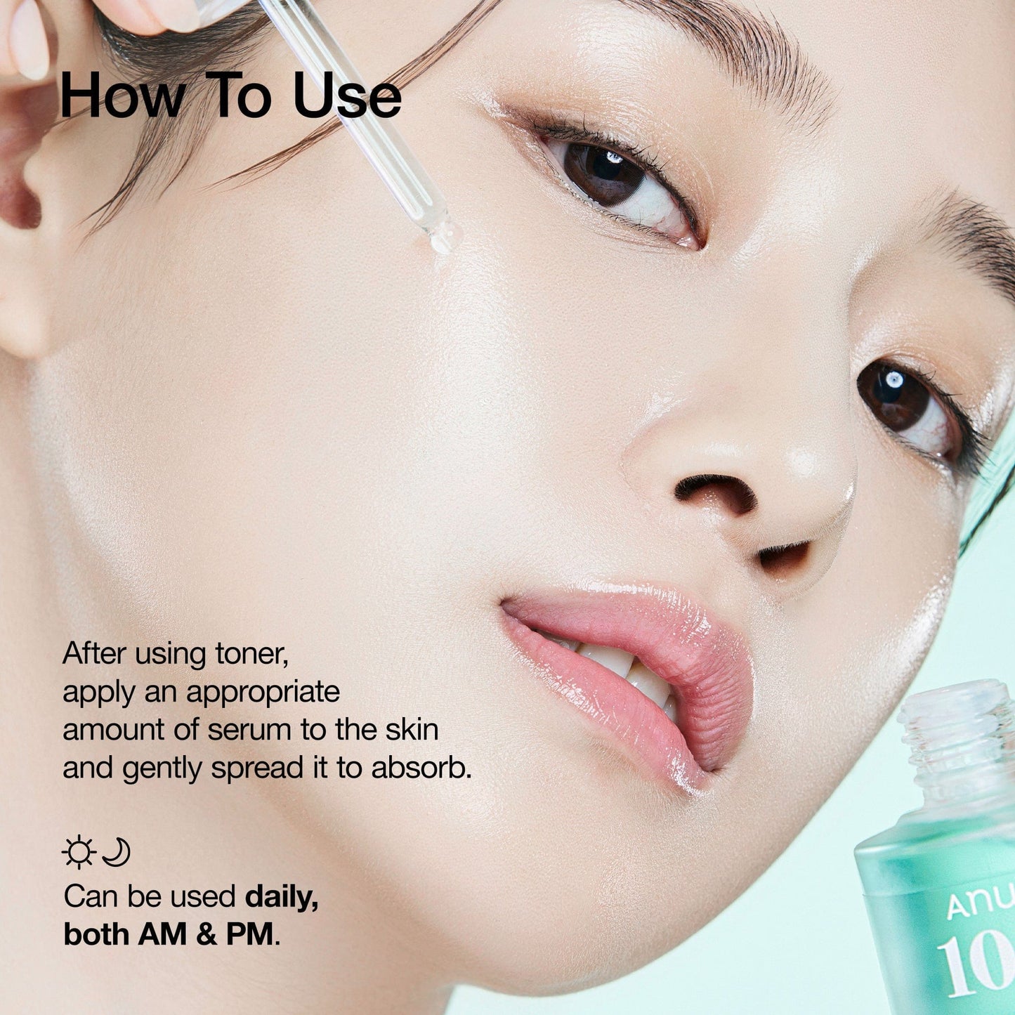 ANUA - PDRN Hyaluronic Acid Capsule 100 Serum 30ml how to use 