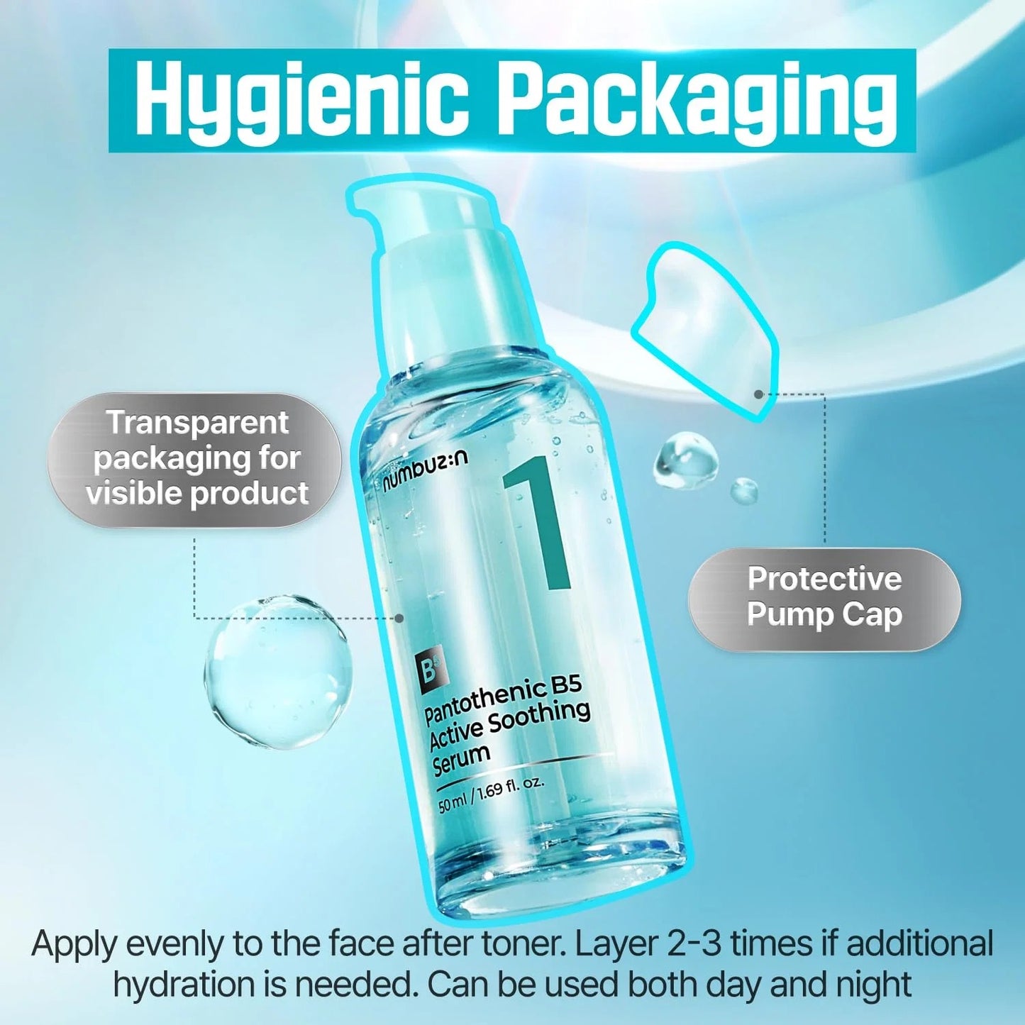 numbuzin - No.1 Pantothenic B5 Active Soothing Serum 50ml