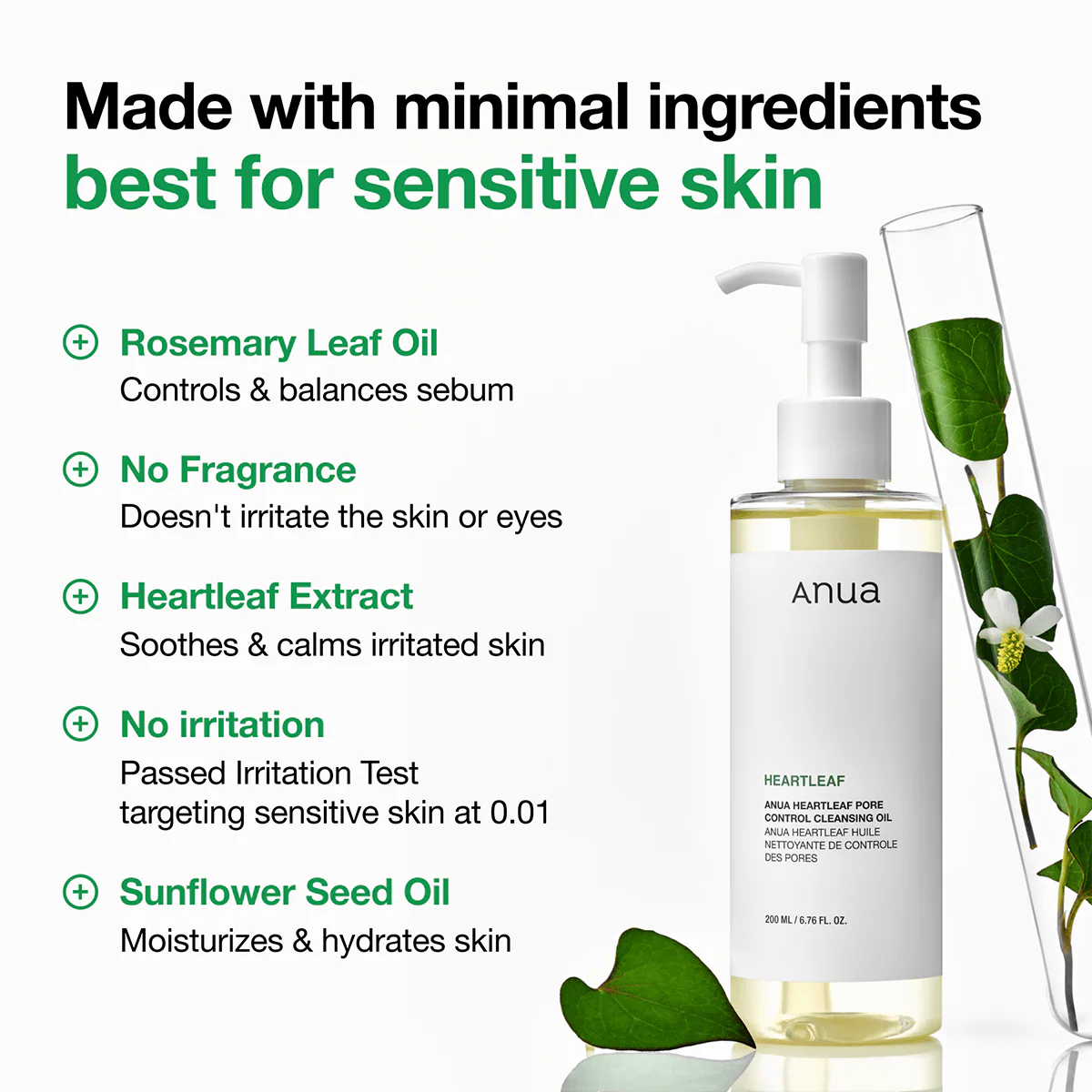 ANUA - Heartleaf Pore Control Cleansing Oil 200ml