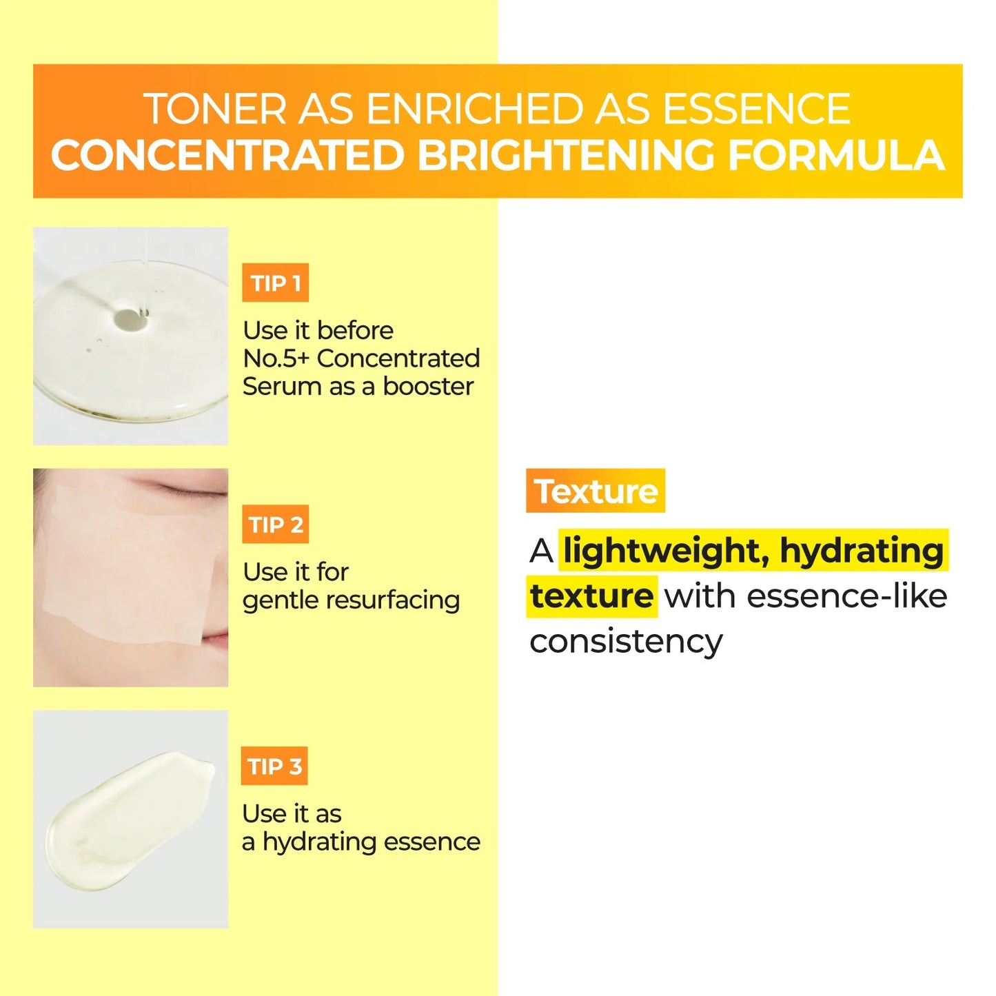 numbuzin - No.5 Vitamin Boosting Essential Toner 200ml