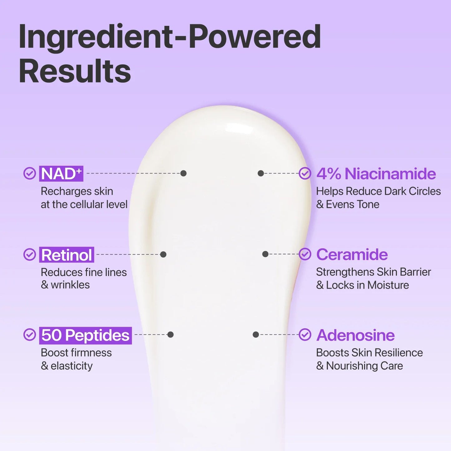 numbuzin - No.9 NAD+ Retinol Volumetox Eye Cream 10ml