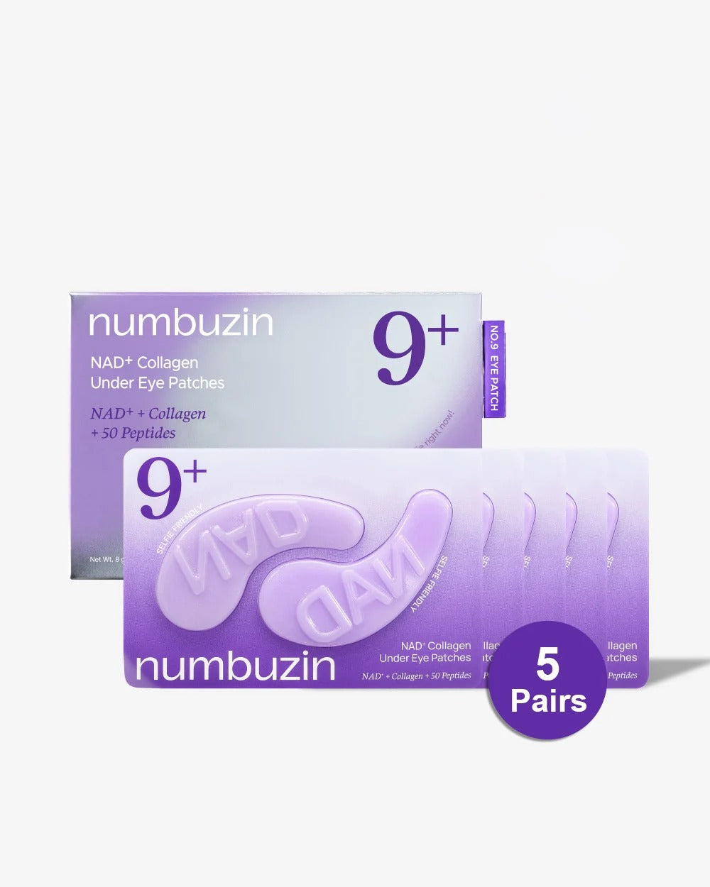 numbuzin - No.9 NAD Collagen Under Eye Patches 5ea