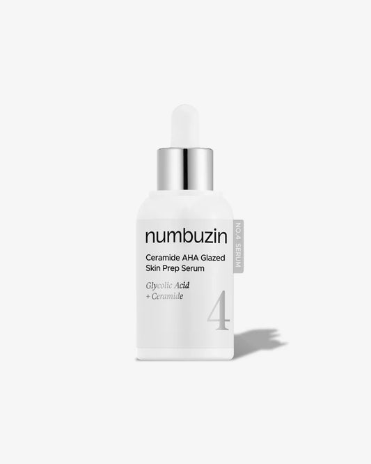 numbuzin - No.4 Ceramide AHA Glazed Skin Prep Serum 30ml