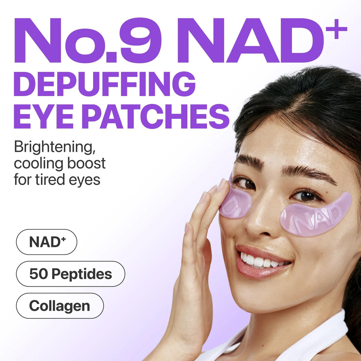 numbuzin - No.9 NAD Collagen Under Eye Patches 5ea