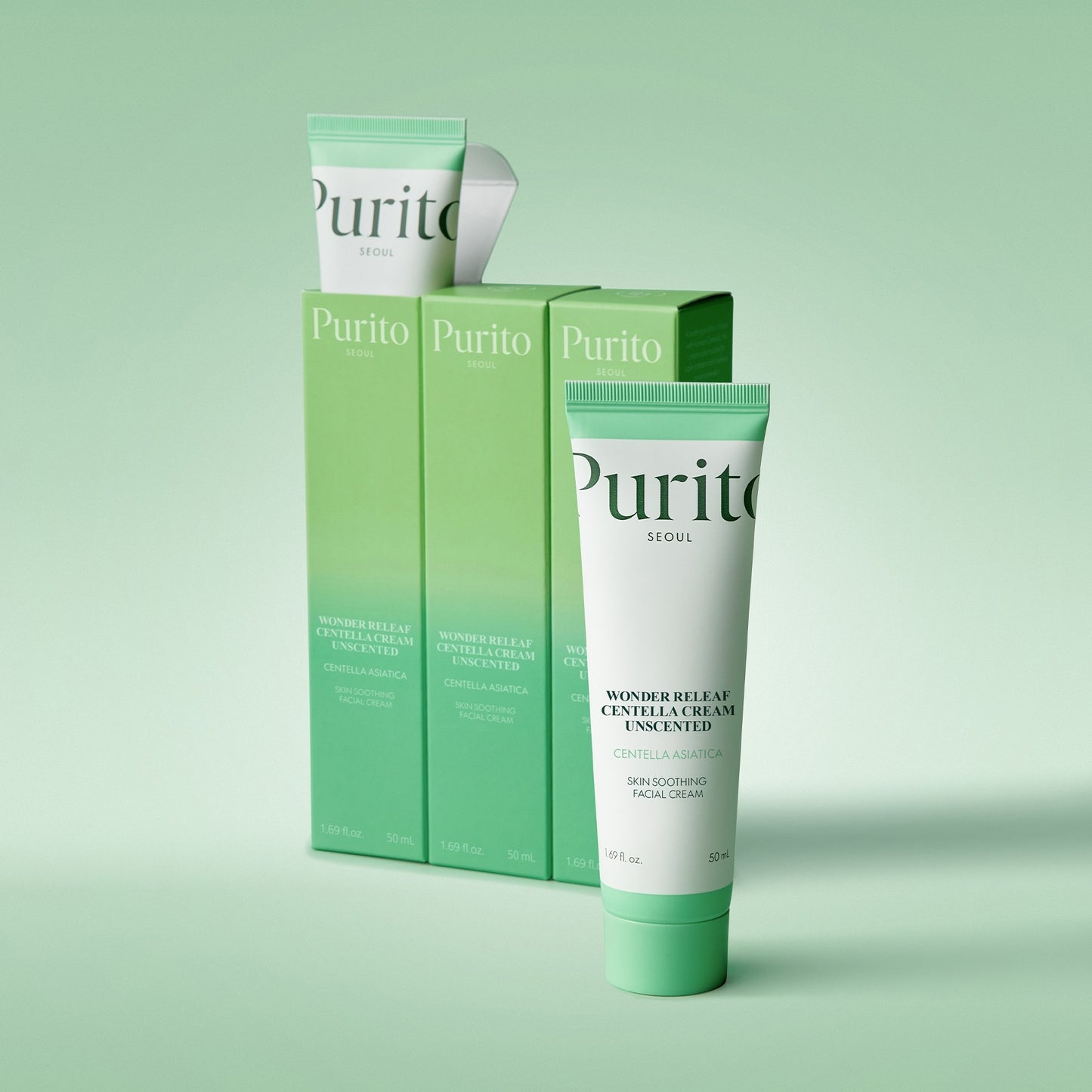 Purito Seoul - Wonder Releaf Centella Cream Unscented 50ml