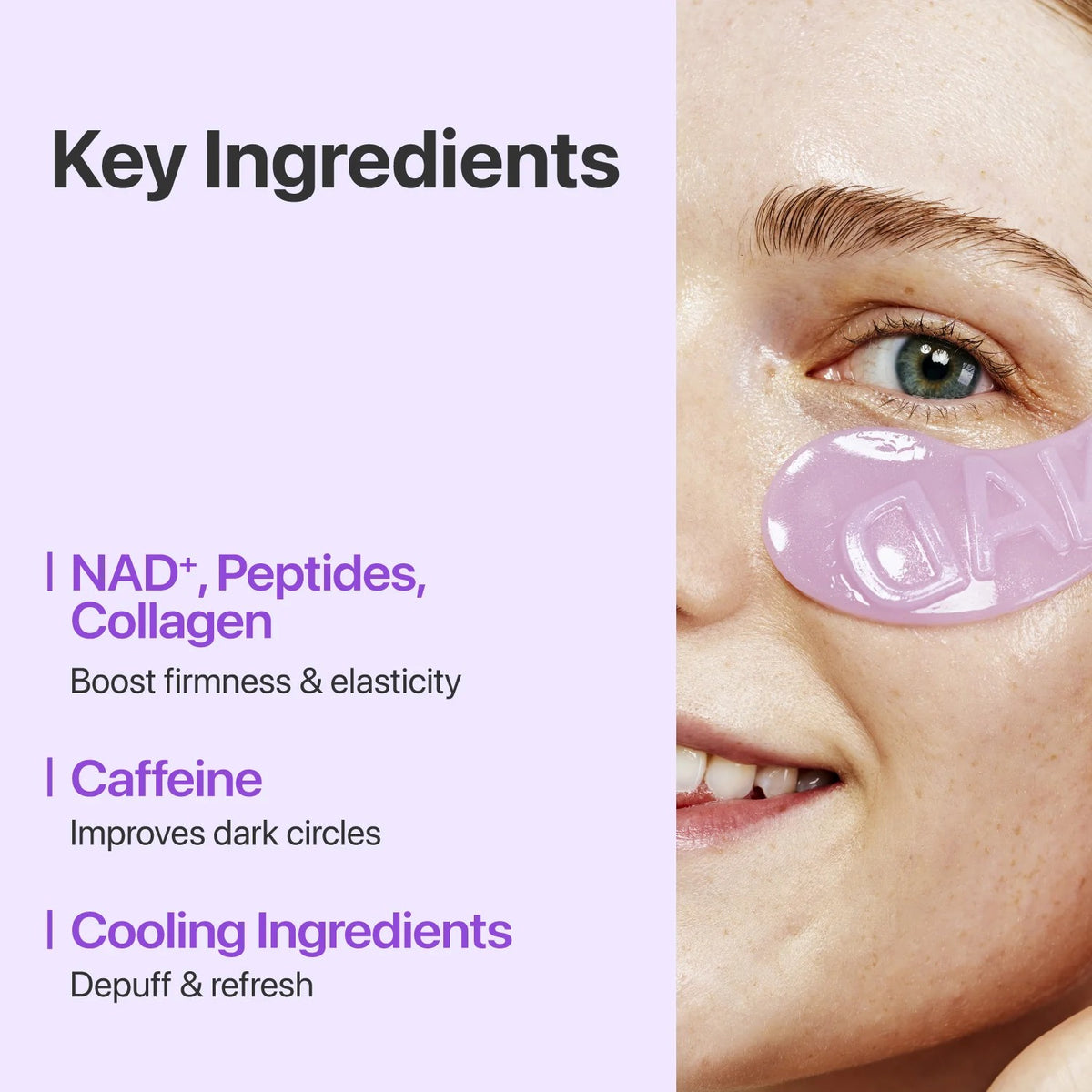 numbuzin - No.9 NAD Collagen Under Eye Patches 5ea