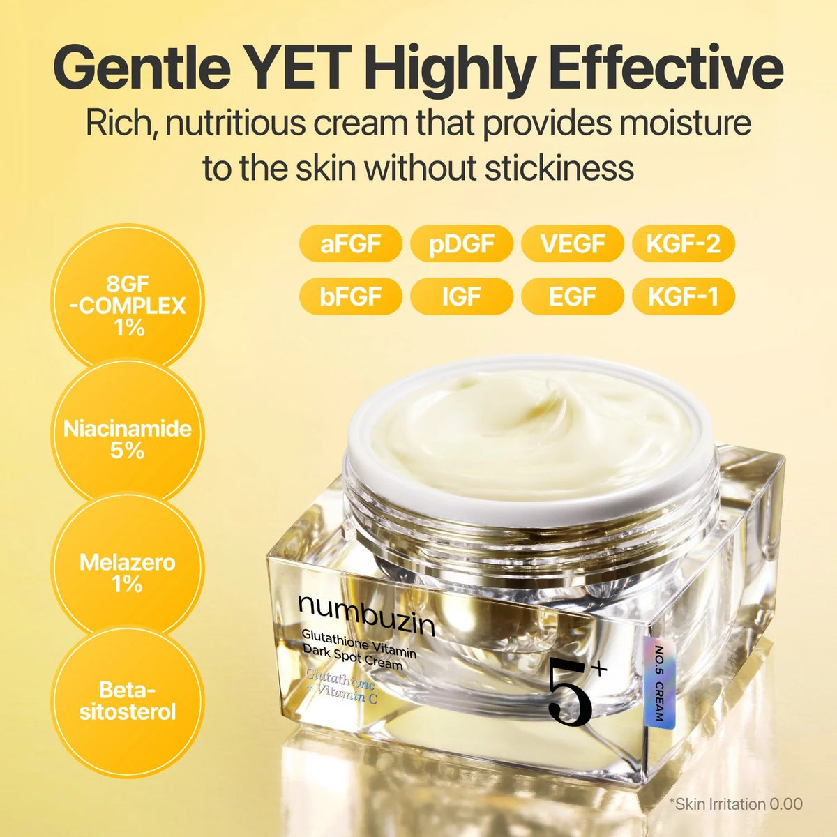 numbuzin - No.5+ Vitamin Glutathione Dark Spot Laser 50ml