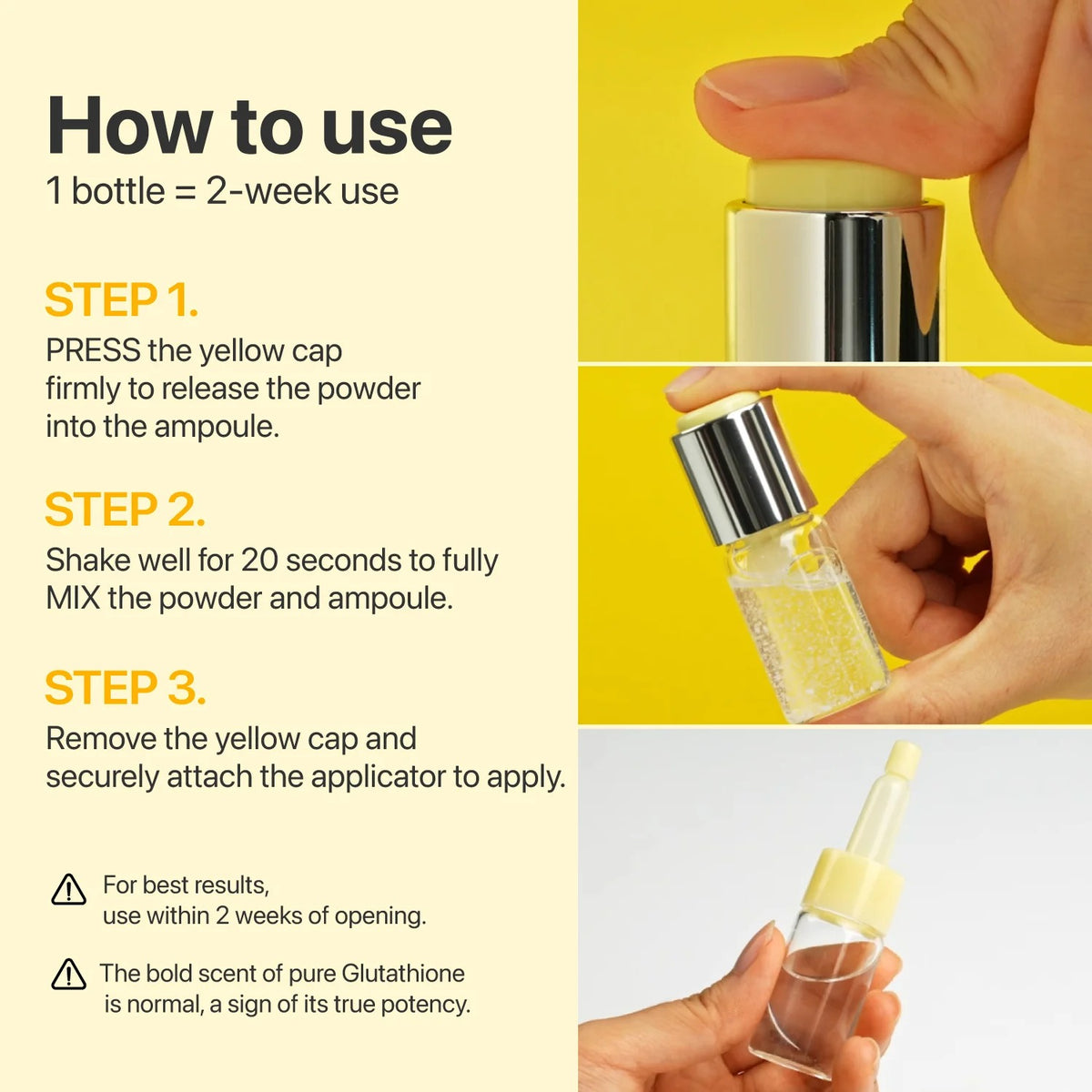 numbuzin - No.5 Glutathione TXA Advanced Dark Spot Ampoule 10.7gm
