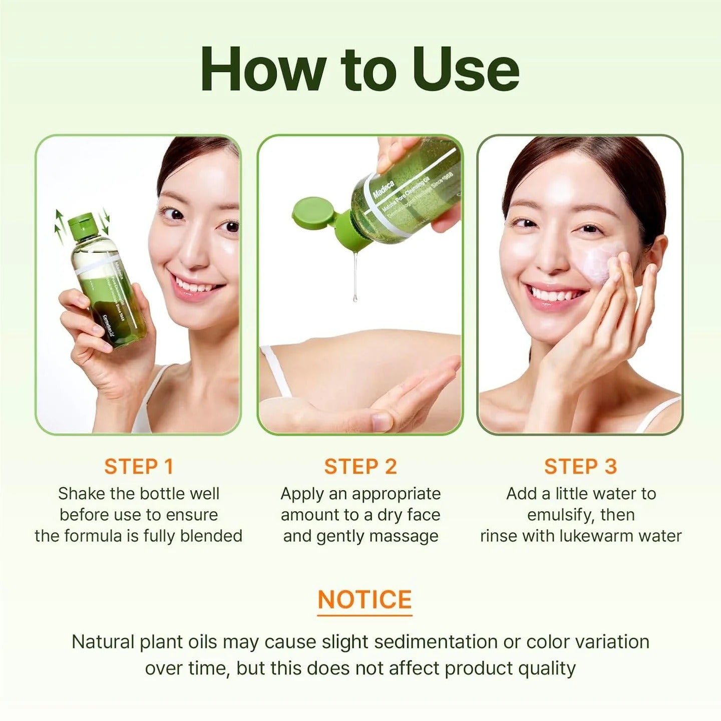 Centellian24 - Madeca Matcha Pore Cleansing Oil 200ml